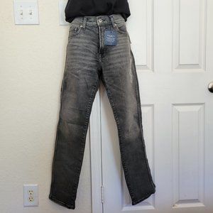 NWT Women's Gap High-rise Slim Straight-leg Denim Jeans Size 29